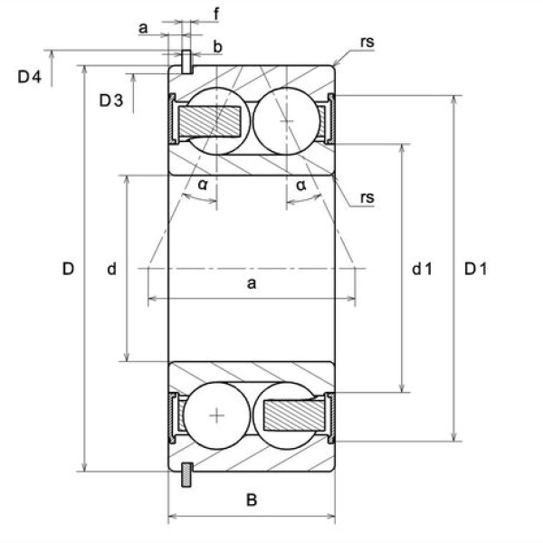 Vòng bi 5307NRZZG15