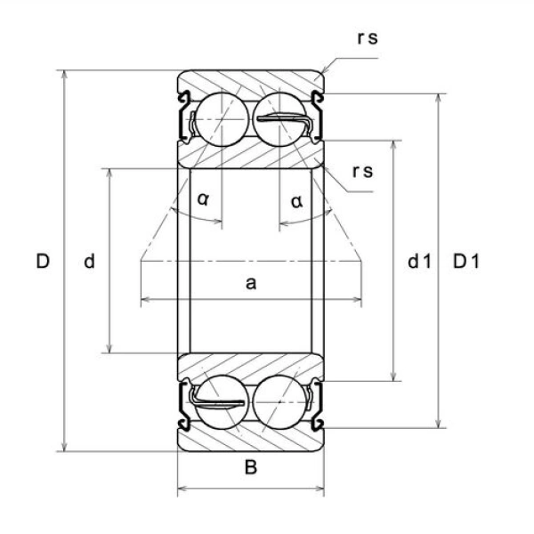 Vòng bi 5307SCZZ/2AS