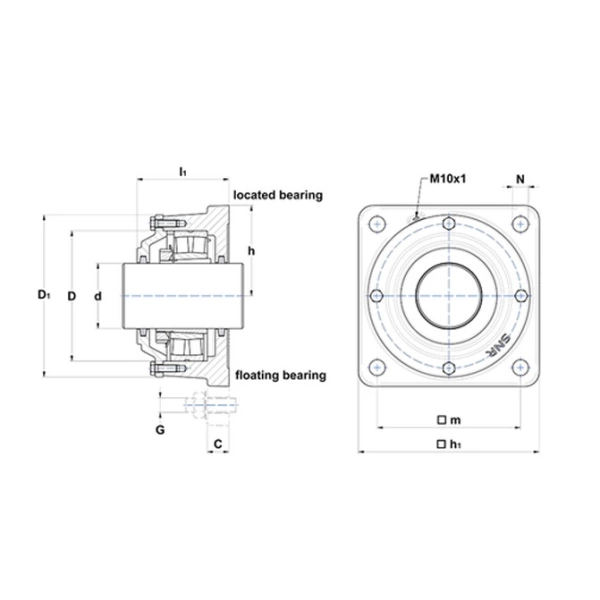 Gối đỡ 722515 B