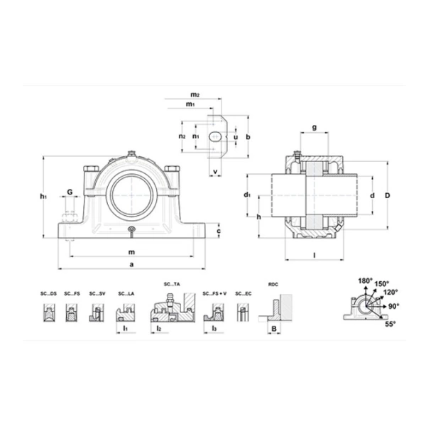 Gối đỡ SNOE214CAL