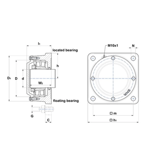 Gối đỡ 722515 A
