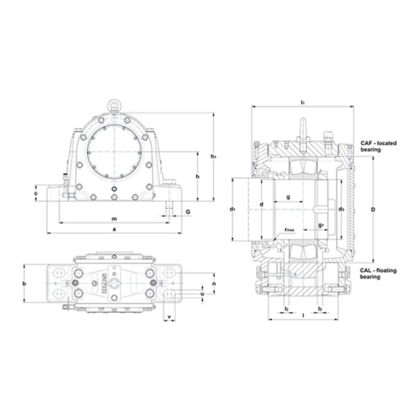 Gối đỡ SNOE234-2DCBF