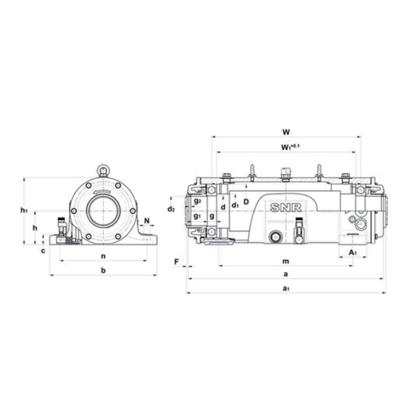 Gối đỡ ZLOE 218/1 A