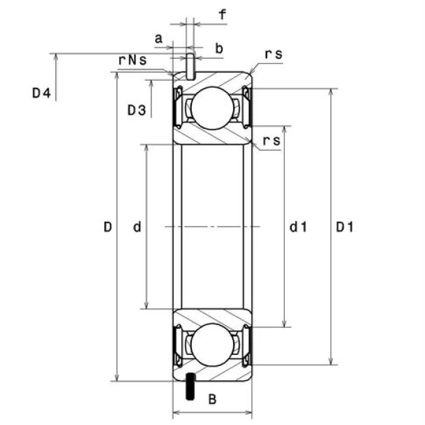 Vòng bi 6202ZZNR/2AS